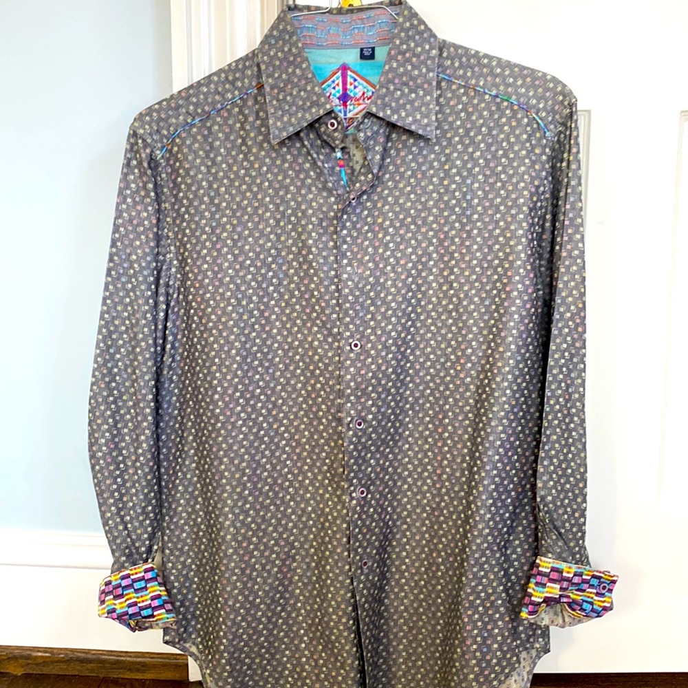 MENS ROBERT GRAHAM SHIRT! worn once